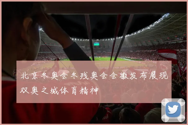 北京冬奥会冬残奥会会徽发布展现双奥之城体育精神